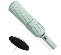 MPXEAVG Umbrella Windproof Strong, 60 Ribs Automatic Umbrella, Auto Open Close, for Women Men (Olive Green)