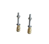 MQAIBENG 2PCS 1/700 1/350 1/1000 Scale Ship Model Display Column Screw Diameter 0.3cm/0.6cm Copper Pedestal Support Pillars Kit DIY Tools(For 1 to 1000)