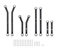 MQAIBENG Brass SCX24 Lexus GX470 High Clearance Chassis Links Set For Axial GX 470 1/24 RC Crawler Car Upgrades