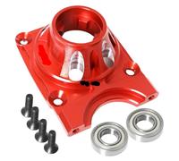 MQAIBENG Compatible with GT-BRacing 1/5 RC Car LO-SI 5IVE T Metal Aluminum 5T Clutch Bell Carrier Upgrade accessories(Rot)