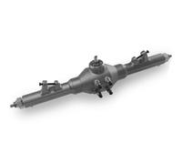 MQAIBENG Compatible with W-ltoys 12428 12423 12429 1/12 upgrade Remote Control Rc car Accessories Metal Upgrade Rear Axle Assembly parts(Grey)