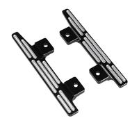 MQAIBENG MN82 LC79 MN78 Aluminum Side Pedal Modification Left Right Foot Pedals For M-N 82 1/12 RC Crawler Car Replacement Upgrade Parts(Schwarz)