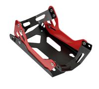Mqetly Iron Motorcycle Wheel Chock Front Wheel Stand for Trailers Foldable Heavy Duty Universal Fit 8-21 Inch Tires