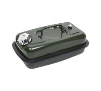 Mqetly Multifunctional Saddle Can, Ideal for Emergencies, Sturdy Liquid Can, Practical Portable Container, 3L Aluminum Lid