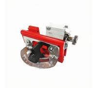 Mqetly Portable Chain Clamp Style Filing Fixture with Threaded Adjustments and Graduated Scale for Reliable Chain Sharpening Suitable for Workshop Garage Job Site Needs, C