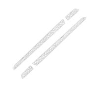 Mqetly Set of 2 Car Stickers, Easy Installation, Creative, Versatile And Fun. Ideal Decoration for SUVs, Buses, White
