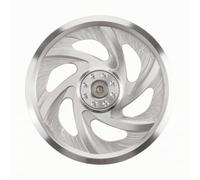 Mqetly Ventilation Cover | Openwork Spiral Cutouts, Stylish, Accessory, Motorcyclists, Silver