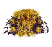 MQH Wholefoods™ Lotus Flowers Tea Herbal Pre Mix Mixed Blends Premium Quality! AVAILABLE IN 15+ BLENDS (Marigold & Lotus Tea Mix, 25g)