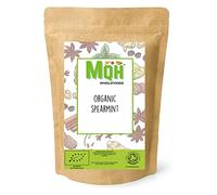 MQH Wholefoods ORGANIC SPEARMINT Herbal Tea Fine Cut Mint Leaves Premium Quality! Soil Association Certified (200g)