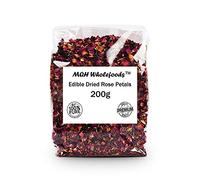 MQH Wholefoods™ Rose Petals - Edible & Dried Premium Quality! Select Size 10g-1kg FREE P&P (200g)