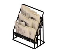 Mqiklt 1:12 Document Holders, Dollhouse Accessories, Scenes, Craft Photo Props, Dioramas, Day Organizers, black