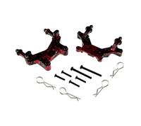 Mqiklt 1/16 RC Car Shock Absorbers Front And Rear - Direct Replacement for, Portable And Easy-to-Install Accessories for RC Cars of The Model, Style B Red