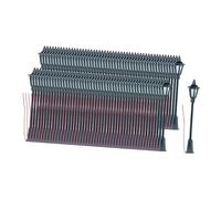 Mqiklt 1:87 Scale Model of A Street Lamp, Ideal for Realistic Scenes, Role Playing And Window Display Decoration, 100pcs