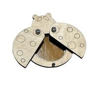 Mqiklt Busy Board Material Learning Sensory Toy Skill Interactive Accessory Wooden Material Suitable for Children Preschool Kids Home