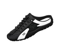 Mqiklt Casual Mule Slip on Backless Walking Shoes Loafers Comfortable Soft Lining Suitable for Men Home Decoration Casual Outings Spring Summer, 42