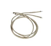 Mqiklt Compact, Reliable And Flexible 22 AWG Steel Guitar Cable, 40cm