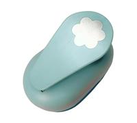 Mqiklt Craft Hole Punch Shape Paper Portable Shape Cutter Tool Confetti Maker Lever Style Construction Pp Alloy Material Suitable for Greeting Cards, Plum Bossom