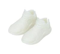 Mqiklt Dolls in 1:12 Scale, Retro Miniature Running Shoes, Accessories for Toy Figures, Clothes for Playing, White