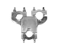 Mqiklt Drum Set Clamp Connector Drum Expansion Clip Drum Percussion Clamp Pipe Clamp Drum Set Mounting Clamp for Solo Adults
