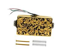 Mqiklt Electric Guitar Pickup Double Coil Humbucker Neck Bridge Replacement Copper Powerful Distortion Easy Installation Suitable for Jazz Musicians Band, 52mm