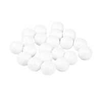 Mqiklt Foam Ball Mini Crafts Shapes Handmade DIY Polystyrene Lightweight Smooth Sphere Suitable for Arts Craft Projects Home Decoration Party, 20pcs 70mm