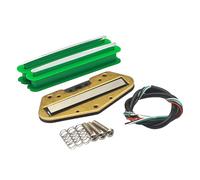 Mqiklt Miniature Humbucker Pickup, High Output Power, Easy Installation, And Lightweight Replacement Part, Accessory for Electric Guitars, green