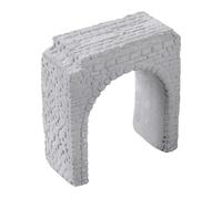 Mqiklt N Scale Miniature Railway with Stone Tunnel, Diorama Simulation, Train Structure Accessories for Christmas And The, 5.31x2.42x6cm