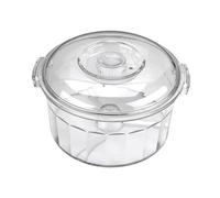 Mqiklt Polishing Barrel Drum Jewelry Polishing Bucket Machine Polisher Accessory Lightweight Acrylic Transparent Suitable for Workshop Jewelry Making, Multi, KT 185