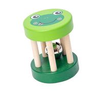 Mqiklt Rotating Rattle, Ideal for Developing Motor Skills, Birthday Gift, Nursing Cylinder, Sensory Toy, green