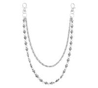 Mqiklt Trouser Chain Decorative Unisex Accessory Trendy Hanging Chain
