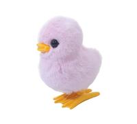 Mqiklt Wind-up Chick, Bouncy Toy for Children, Adorable Original Little Gift, Ideal As A Small Display, to Slip Into A Bag, Pink 30g