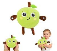 MQLAE Interactive Musical Plush Toy, Touch Sensor Fruit Sound Sensing Metronome Stuffed Toy with Music & Rhythm, Educational Sensory Learning Toy for Kids Toddlers, Boys & Girls Birthday (B)