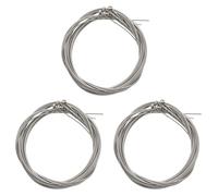 MQODLFP 12 Pieces Bass Strings Bass Guitar Accessories Guitar Strings Silver Plated Guitar Music Accessories