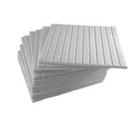 MQODLFP 16 Pcs Acoustic Panels,Sound Proof Wall Panels,for Studio Absorbs Sound and Eliminates Echoes(Shallow Camel Color)