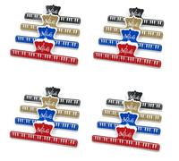 MQODLFP 16 Pcs Music Book Note Paper Ruler Sheet Music Spring Clip Holder for Piano Guitar Violin Viola Cello Performance