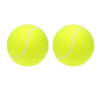 MQODLFP 2pcs 9.5 inch Oversize Giant Tennis Ball for Children Adult