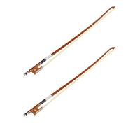 MQODLFP 2X Chic and Professional 1/2 Violin Bow Brown Bow for Violins with Premium,Practical and Sturdy Violin Accessories