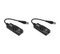 MQODLFP 2X USB 3.0 to Gigabit LAN Card USB Ethernet Adapter 1000 Mbps Network Card for Android Tv Laptop Desktop