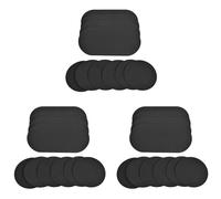 MQODLFP 30Pack Bass Drum Patch,Pedal Patches and Drum Pads, Water Weather and Strong Adhesive Drum Accessories