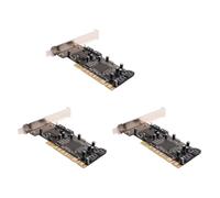 MQODLFP 3X 3114 Array Card SATA Expansion Card 4-Port Expansion PCI to SATA Conversion Card