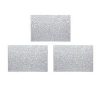 MQODLFP 3X 3Ply PVC with Bass Guitar Pickguard Material Sheet DIY Untrimmed 16.9X11.4X0.09 In, Pearl White
