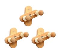 MQODLFP 3X Guitar Hanger Wall Mount,Adjustable Guitar Hook Holder Guitar Wall Stand for Acoustic Electric Bass Ukulele Guitars