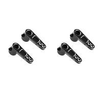 MQODLFP 4Pcs Metal 25T Servo Horn Servo Arm Compatible with Futaba Savox Servo for 1/8 1/10 RC Off-Road Drift Car,2