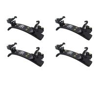MQODLFP 4X Violin Shoulder Rest Adjustable Style Violin Support Holder for 3/4 4/4 Violin Musical Instrument Accessorie