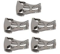 MQODLFP 5pcs 18mm Stainless Steel Deployant Watch Strap Folding Buckle Clasp for, Fosted 18Mm