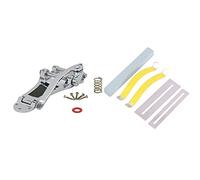 MQODLFP 5Pcs Guitar Bass Fretboard Fret Protector and Fret Sanding & 1 Set Electric Guitar Jazz Guitar Bridge Pull Board