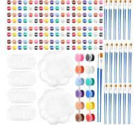 MQODLFP 720Pcs Mini Acrylic Paint Set,Acrylic Paint Strips for Kids & Adults,Kids Paint Set for Home PartyFavors Set 1