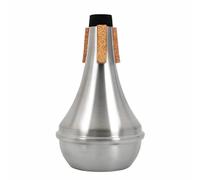 MQODLFP Aluminum Alloy Small Mute Trumpet Mute Mute Mute Anti-Disturbance Mute Cork Edge Protector (Noise Reduction 60%-70%)
