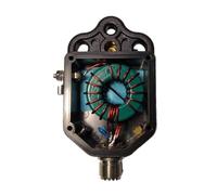 MQODLFP Easy to Install 1:64 Balun 4-Band Antenna Requires External Wires Adjustable Frequency Outdoor