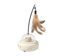 MQODLFP Electric Interactive Cat Toy Cat Toys with Cat Teaser Wand Rechargeable Electric Sensing Pet Toys